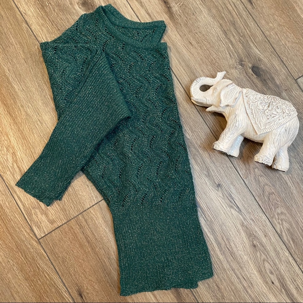 Teal Sparkle Sweater - Picture 2 of 8